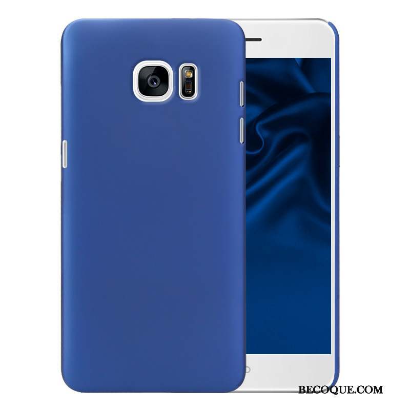 Samsung Galaxy S7 Edge Coque Bleu Clair Business Étui Délavé En Daim De Téléphone