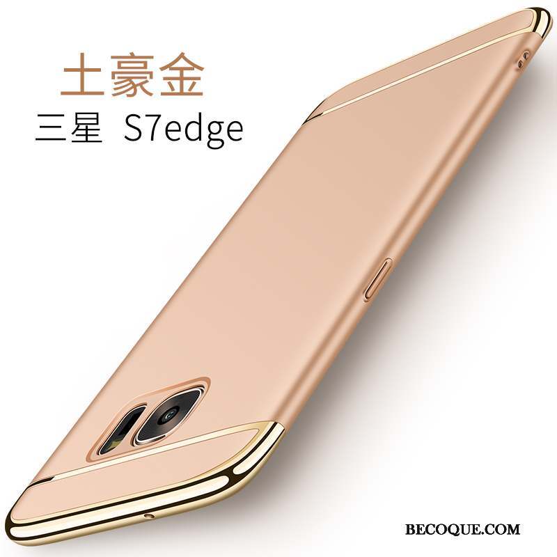 Samsung Galaxy S7 Edge Coque De Téléphone Étui Rose Protection Incassable