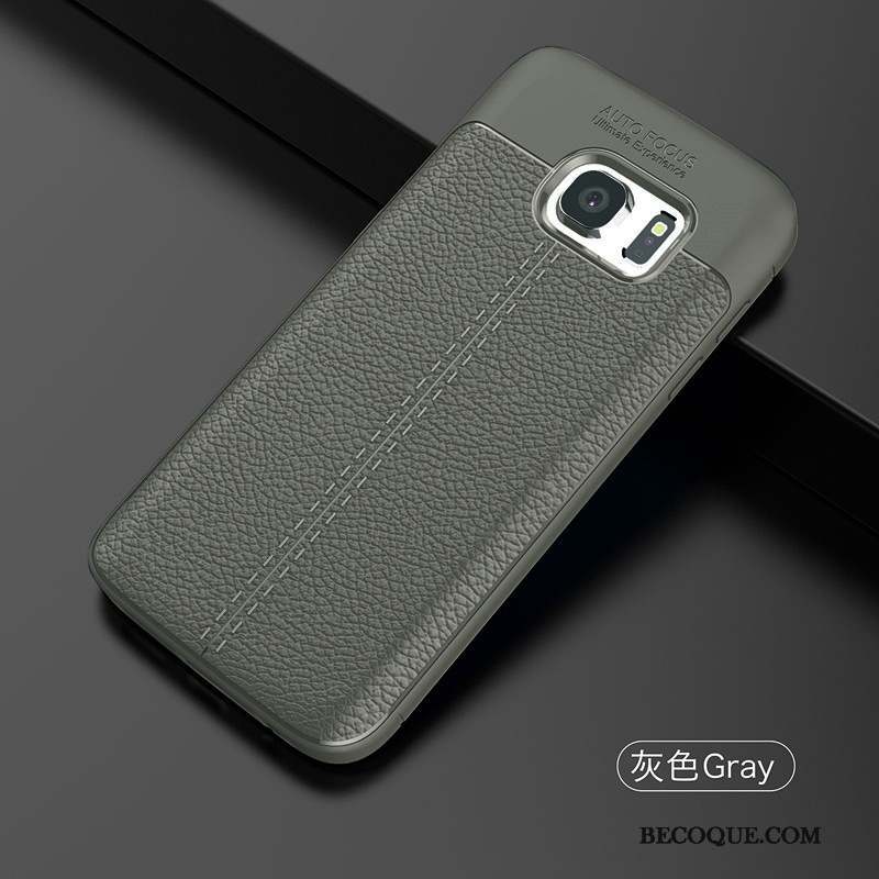 Samsung Galaxy S7 Edge Coque Tendance Rouge Incassable Personnalité Créatif