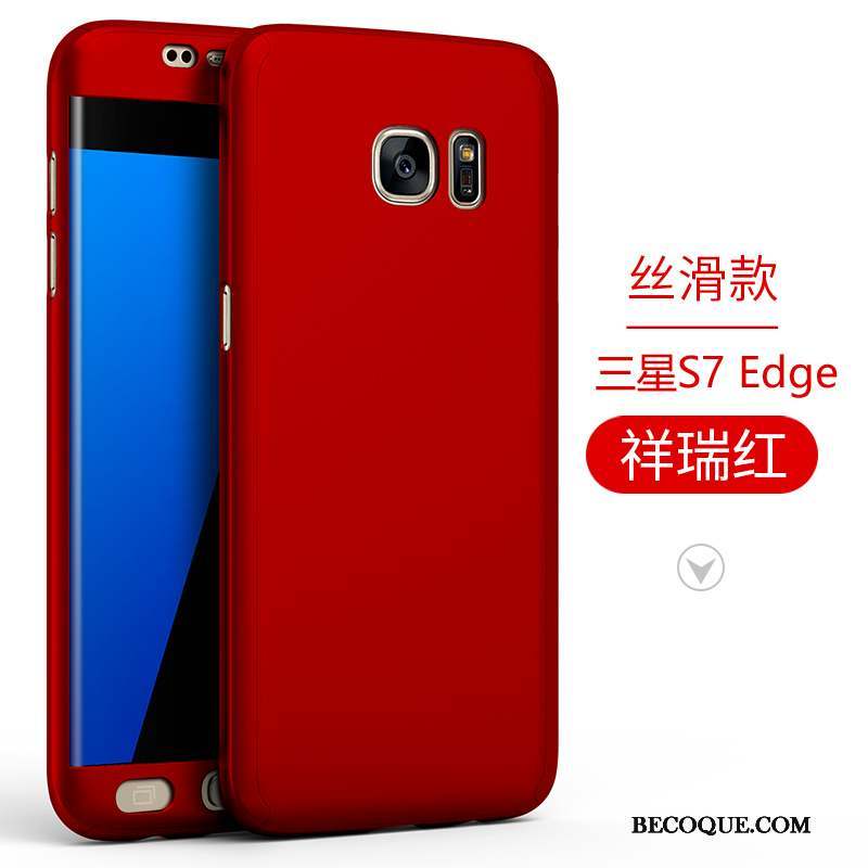 Samsung Galaxy S7 Edge Coque Tout Compris Difficile Tendance Incassable Protection Étui