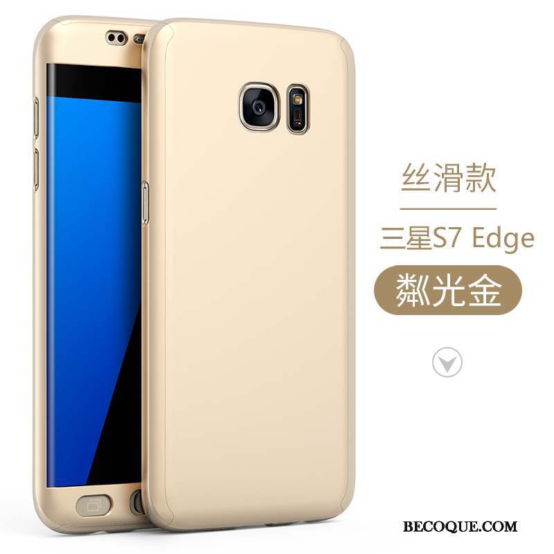 Samsung Galaxy S7 Edge Coque Tout Compris Difficile Tendance Incassable Protection Étui