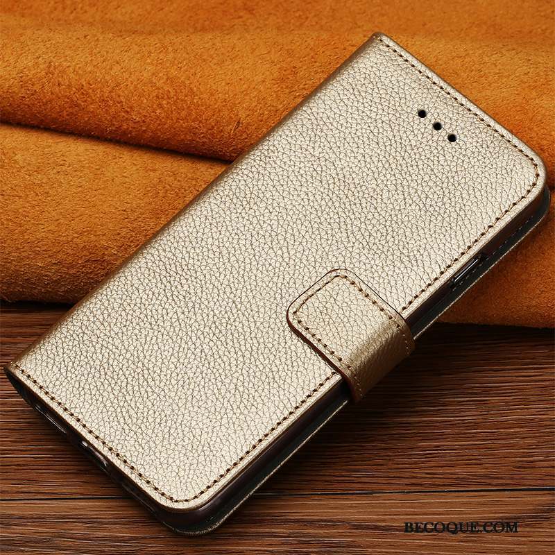 Samsung Galaxy S7 Edge Coque Étui Incassable Luxe Cuir Véritable Clamshell Protection