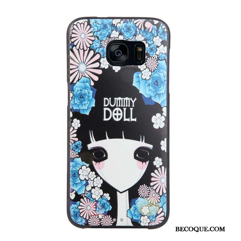 Samsung Galaxy S7 Edge Dessin Animé Fluide Doux Silicone Coque De Téléphone Étui Protection