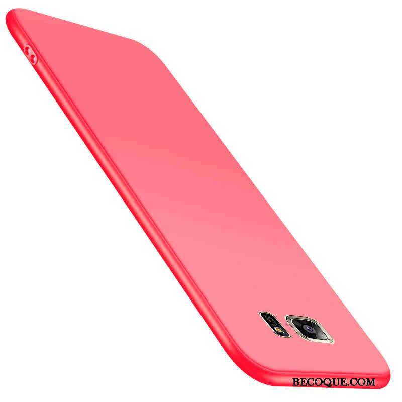 Samsung Galaxy S7 Edge Fluide Doux Incassable Bleu Coque De Téléphone Protection Légères