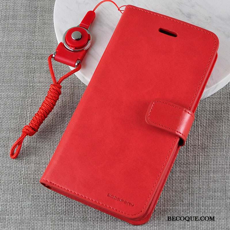 Samsung Galaxy S7 Edge Protection Coque De Téléphone Rouge Fluide Doux Silicone Étui En Cuir