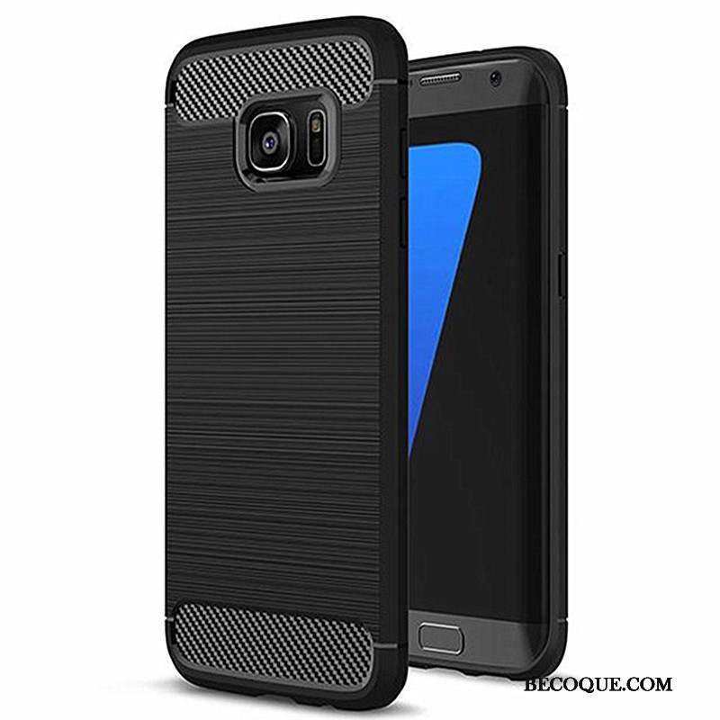 Samsung Galaxy S7 Edge Téléphone Portable Bleu Coque Protection Étui Tout Compris