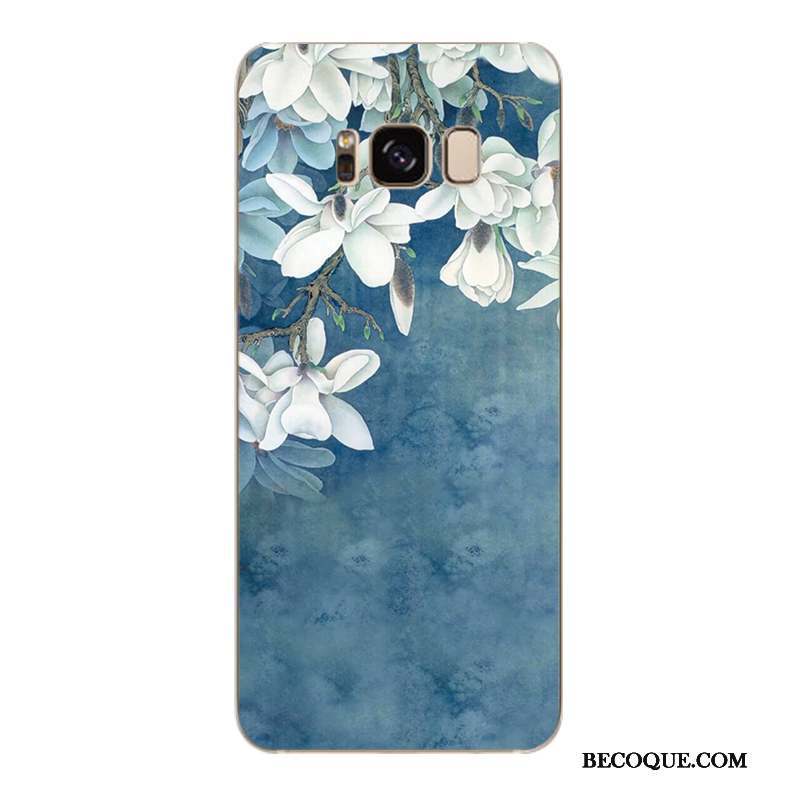 Samsung Galaxy S7 Edge Téléphone Portable Coque De Téléphone Multicolore Fleur Étui Protection