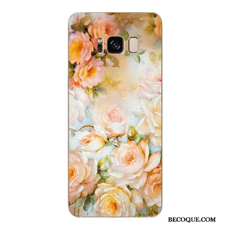 Samsung Galaxy S7 Edge Téléphone Portable Coque De Téléphone Multicolore Fleur Étui Protection