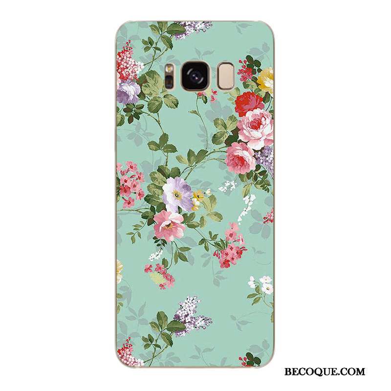 Samsung Galaxy S7 Edge Téléphone Portable Coque De Téléphone Multicolore Fleur Étui Protection