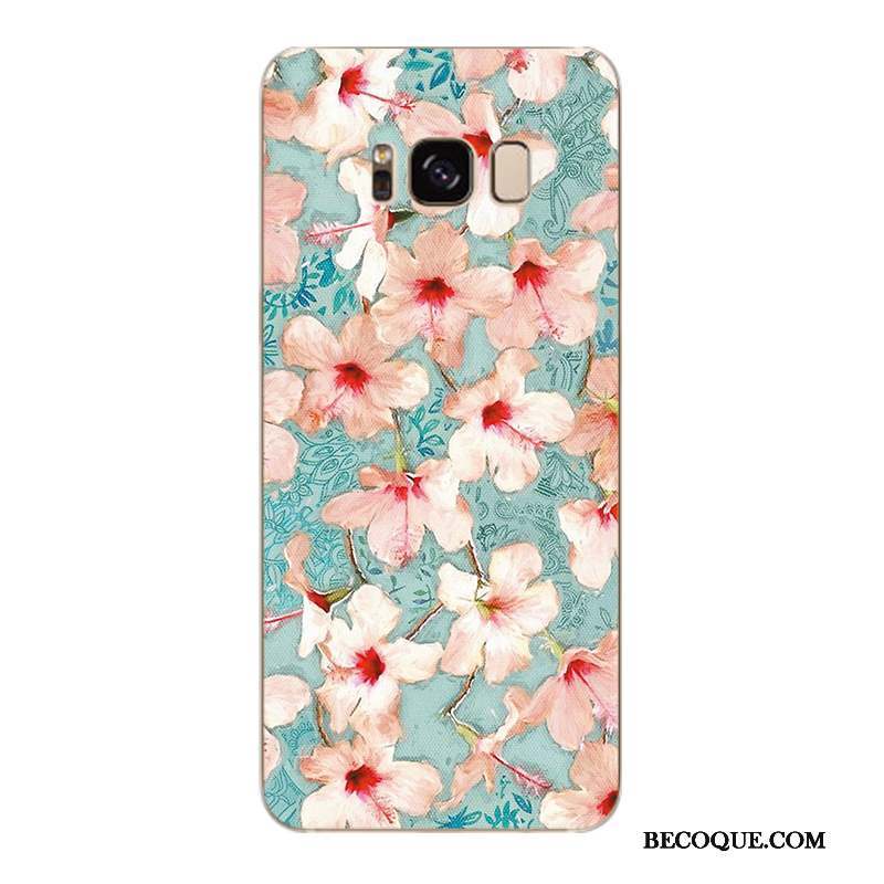 Samsung Galaxy S7 Edge Téléphone Portable Coque De Téléphone Multicolore Fleur Étui Protection