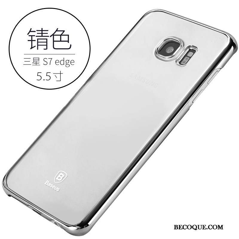 Samsung Galaxy S7 Edge Étui Coque De Téléphone Protection Argent Incassable Accessoires