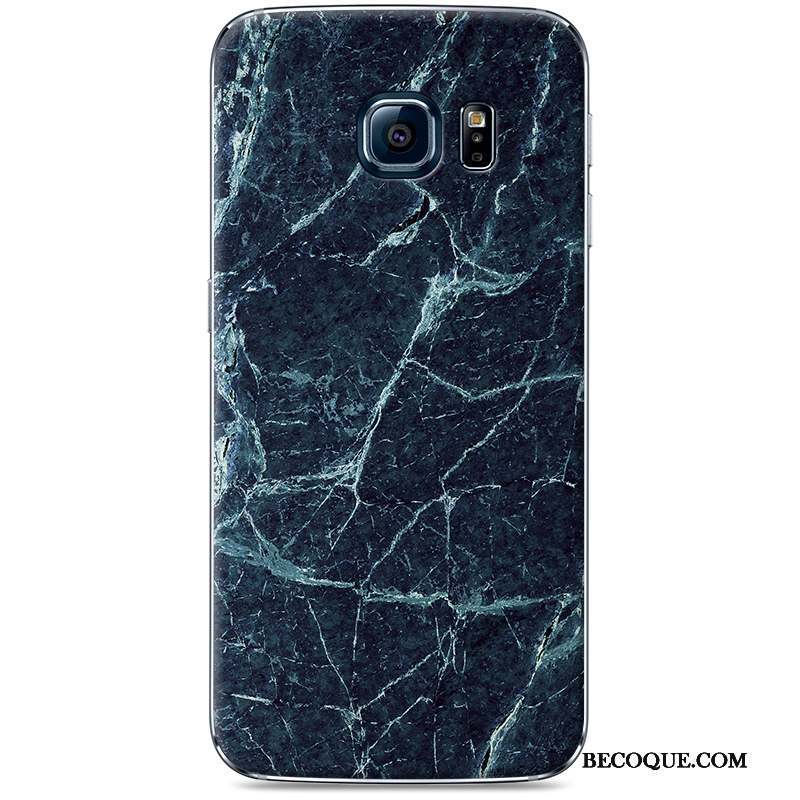 Samsung Galaxy S7 Edge Étui Protection Coque De Téléphone Noir Incassable Peinture