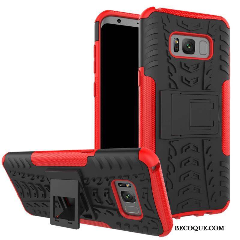 Samsung Galaxy S7 Edge Étui Rouge Tout Compris Protection Coque De Téléphone Silicone