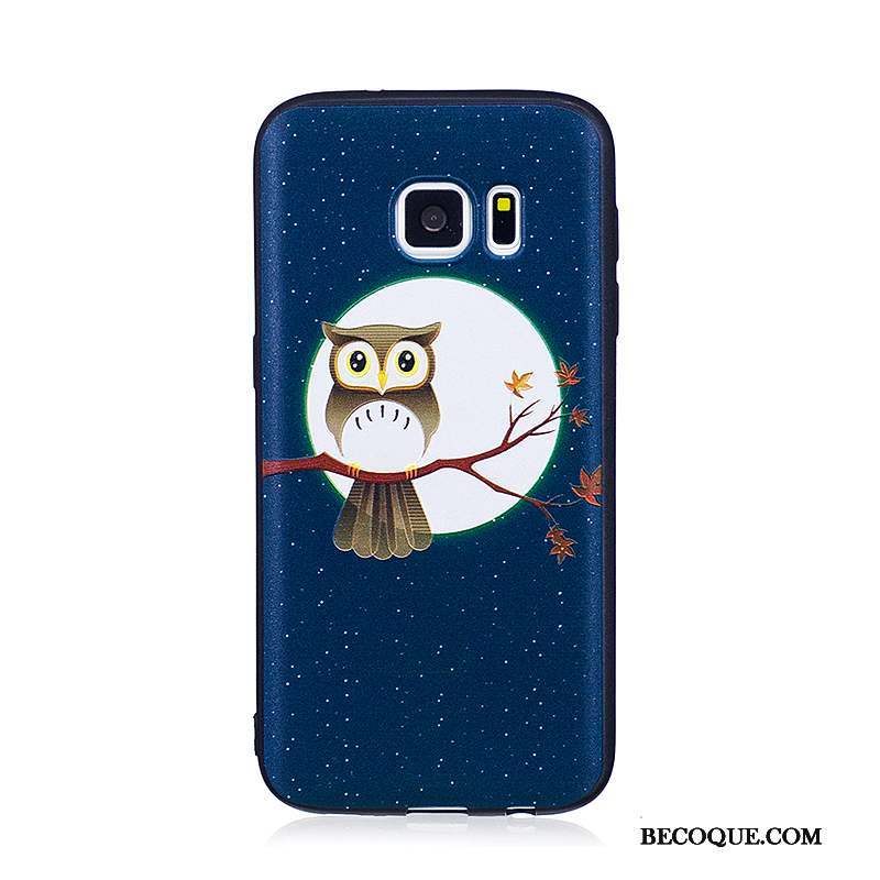 Samsung Galaxy S7 Fluide Doux Protection Peinture Coque De Téléphone Étui Dessin Animé