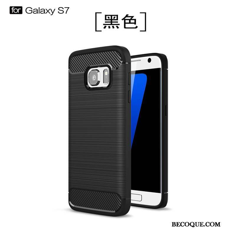 Samsung Galaxy S7 Gris Fluide Doux Nouveau Coque De Téléphone Silicone Tout Compris