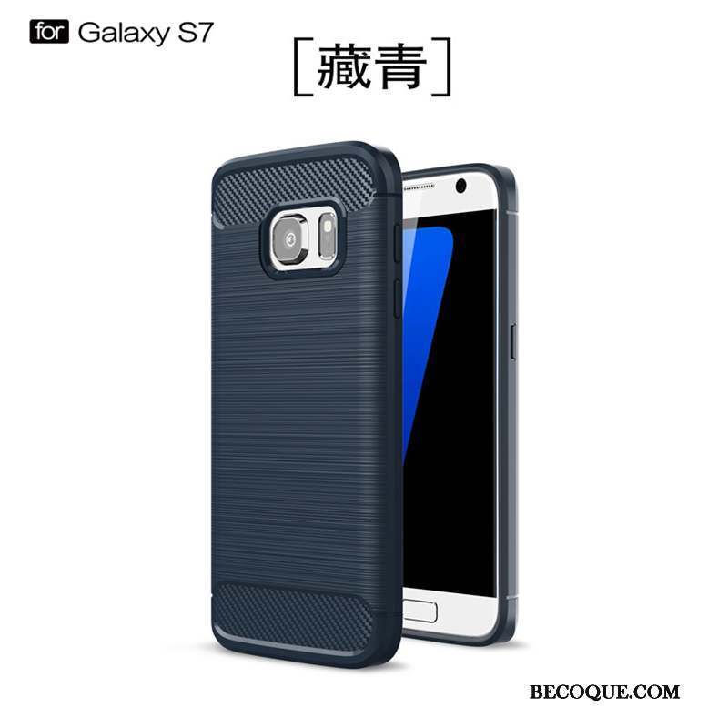 Samsung Galaxy S7 Gris Fluide Doux Nouveau Coque De Téléphone Silicone Tout Compris