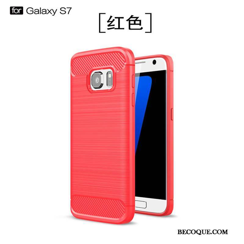 Samsung Galaxy S7 Gris Fluide Doux Nouveau Coque De Téléphone Silicone Tout Compris