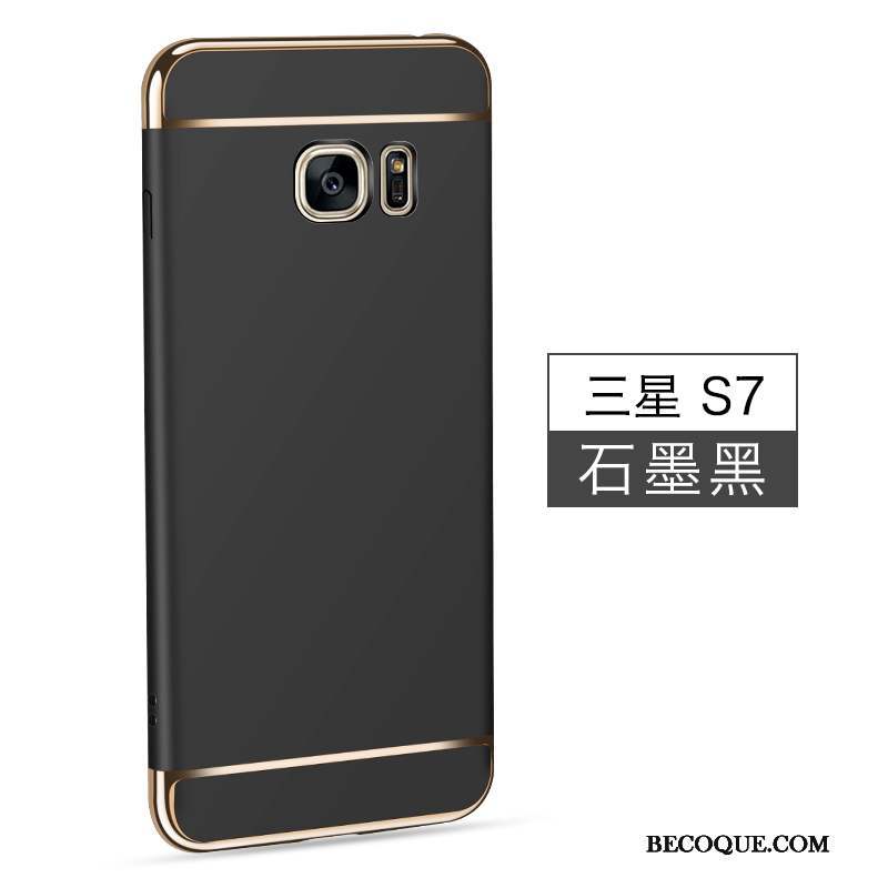 Samsung Galaxy S7 Incassable Rouge Protection Délavé En Daim Coque De Téléphone Étui