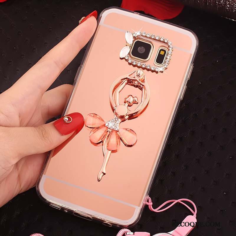 Samsung Galaxy S7 Protection Silicone Incassable Coque De Téléphone Étui Fluide Doux