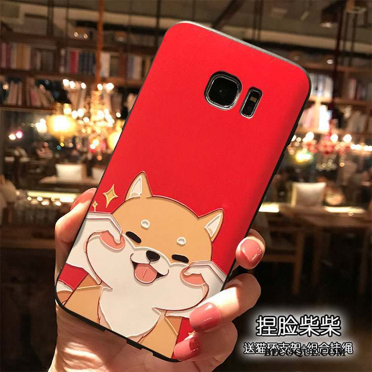 Samsung Galaxy S7 Silicone Dessin Animé Tout Compris Étui Coque Personnalité