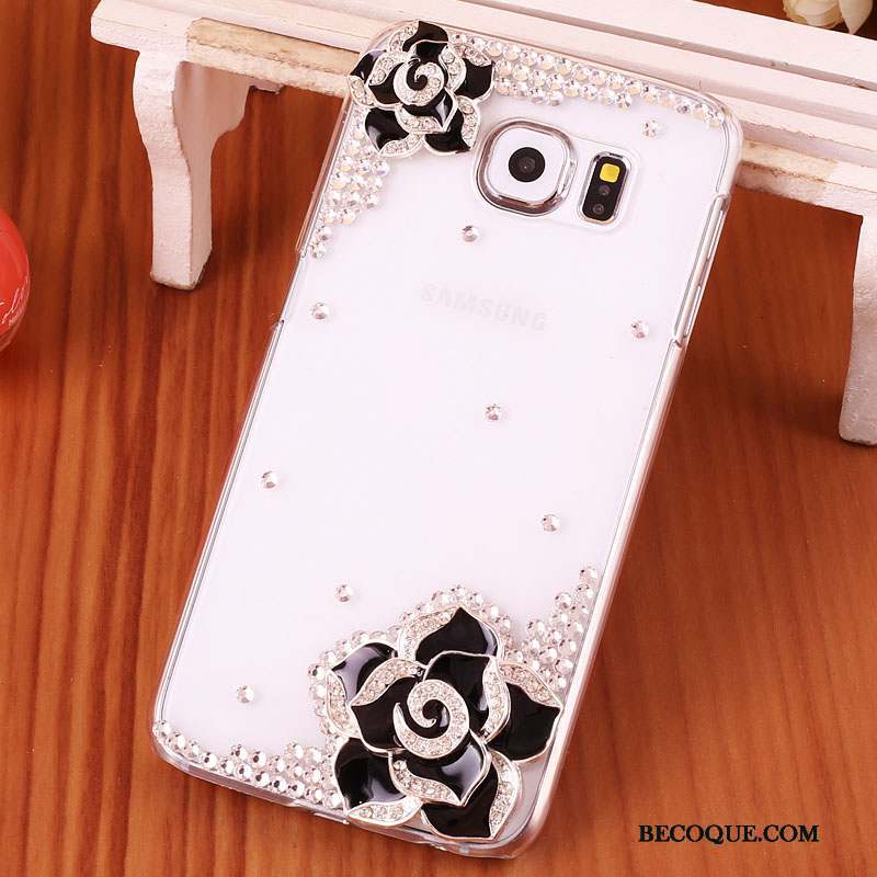 Samsung Galaxy S7 Strass Étui Coque De Téléphone Violet Protection