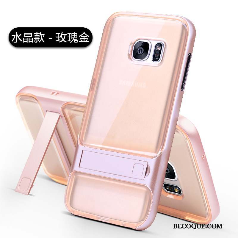 Samsung Galaxy S7 Support Coque Fluide Doux De Téléphone Incassable Nouveau