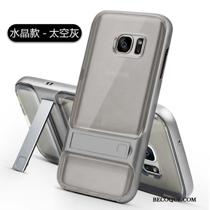 Samsung Galaxy S7 Support Coque Fluide Doux De Téléphone Incassable Nouveau