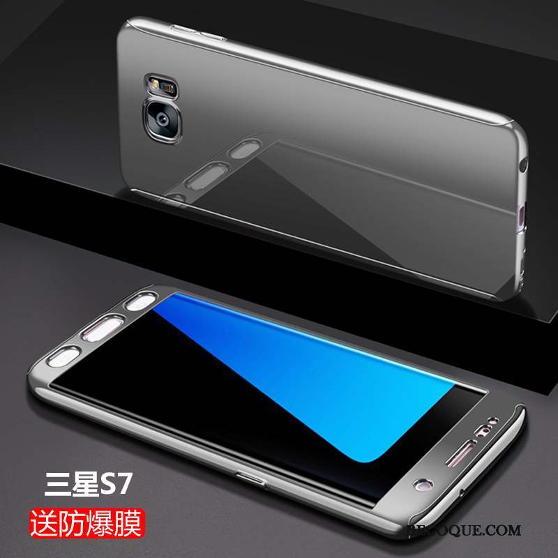 Samsung Galaxy S7 Très Mince Étui Incassable Coque De Téléphone Protection Tout Compris