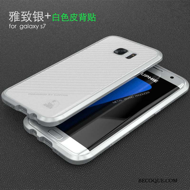 Samsung Galaxy S7 Étui Coque Métal Très Mince Border Protection