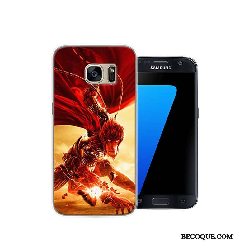 Samsung Galaxy S7 Étui Créatif Coque De Téléphone Difficile Personnalité Protection