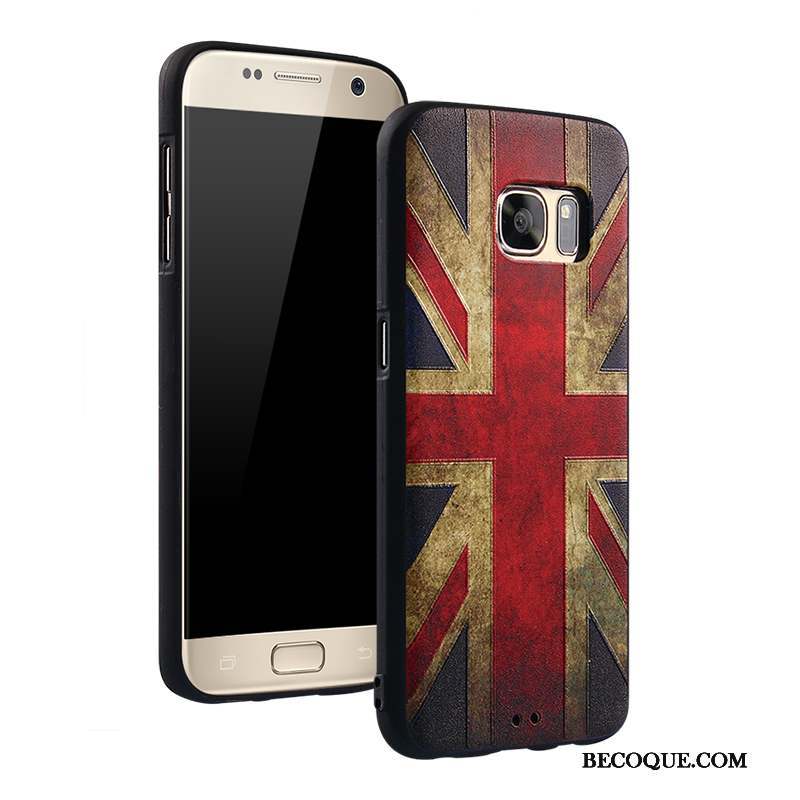 Samsung Galaxy S7 Étui Incassable Ornements Suspendus Téléphone Portable Coque De Téléphone Blanc