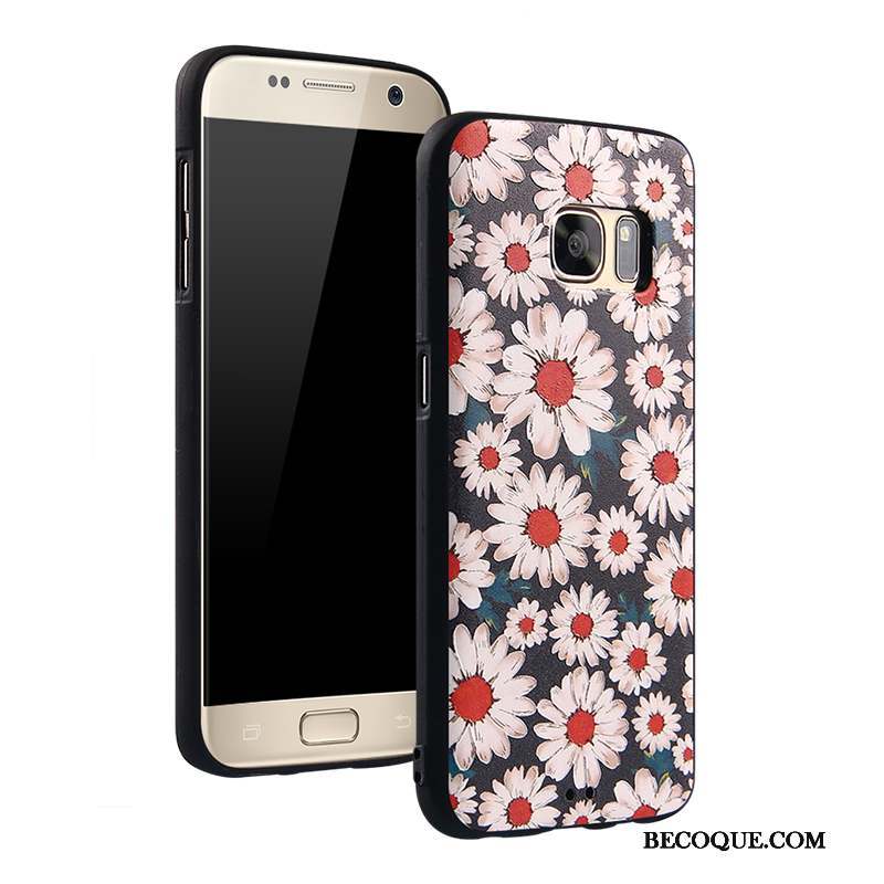 Samsung Galaxy S7 Étui Incassable Ornements Suspendus Téléphone Portable Coque De Téléphone Blanc