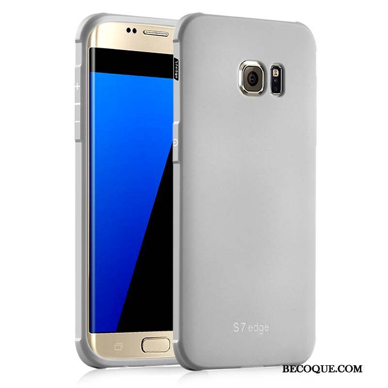 Samsung Galaxy S7 Étui Protection Coque Incassable Tendance Fluide Doux