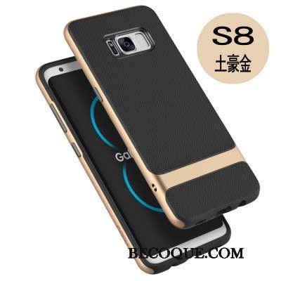 Samsung Galaxy S8 Border Coque Silicone Incassable Protection Tendance