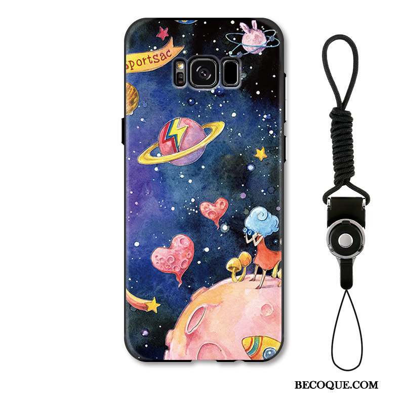 Samsung Galaxy S8+ Ciel Étoilé Créatif Incassable Colorée Coque De Téléphone Gaufrage