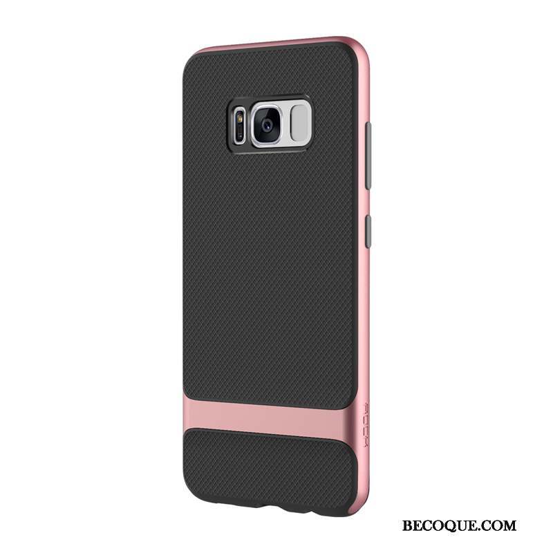 Samsung Galaxy S8+ Coque De Téléphone Tout Compris Silicone Gris Légères Tendance