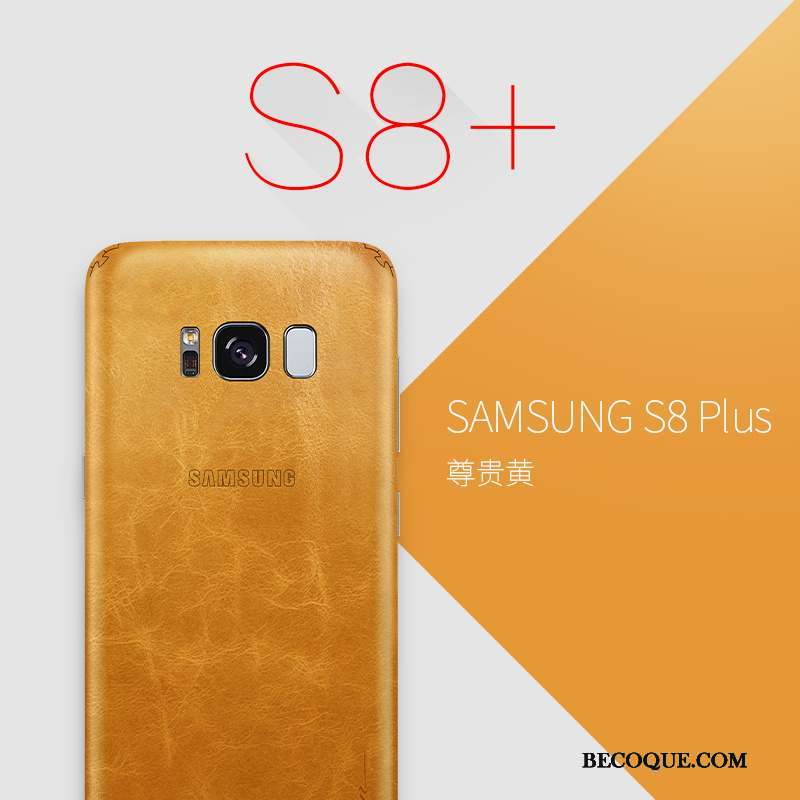 Samsung Galaxy S8+ Coque De Téléphone Très Mince Protection Rouge Créatif Étui