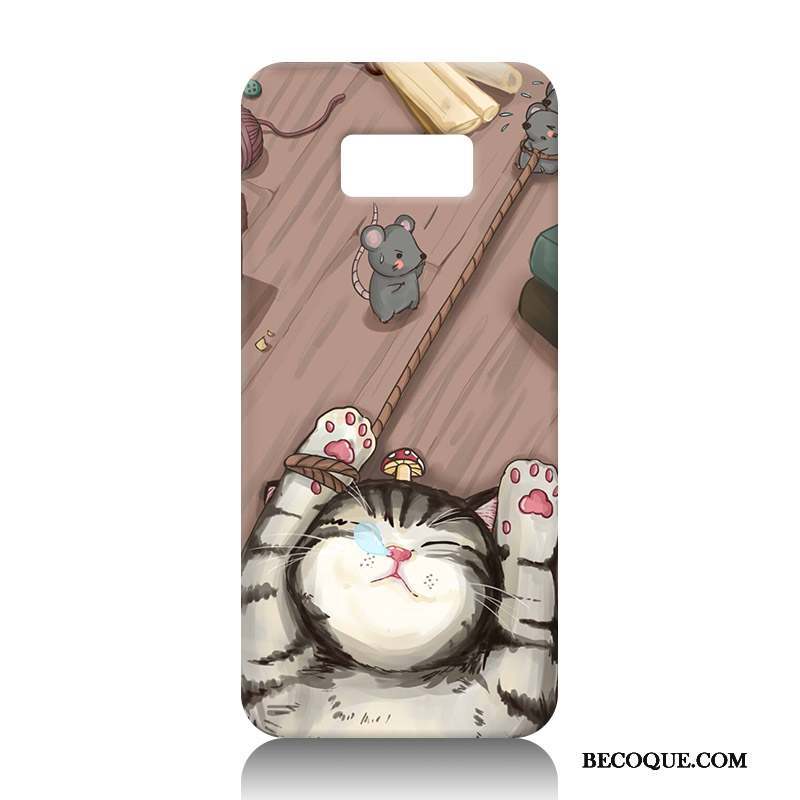 Samsung Galaxy S8+ Coque Dessin Animé Protection Étui Incassable Tout Compris Fluide Doux