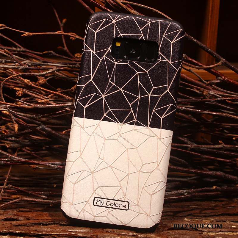 Samsung Galaxy S8 Coque Fluide Doux Créatif Incassable Silicone Multicolore Délavé En Daim