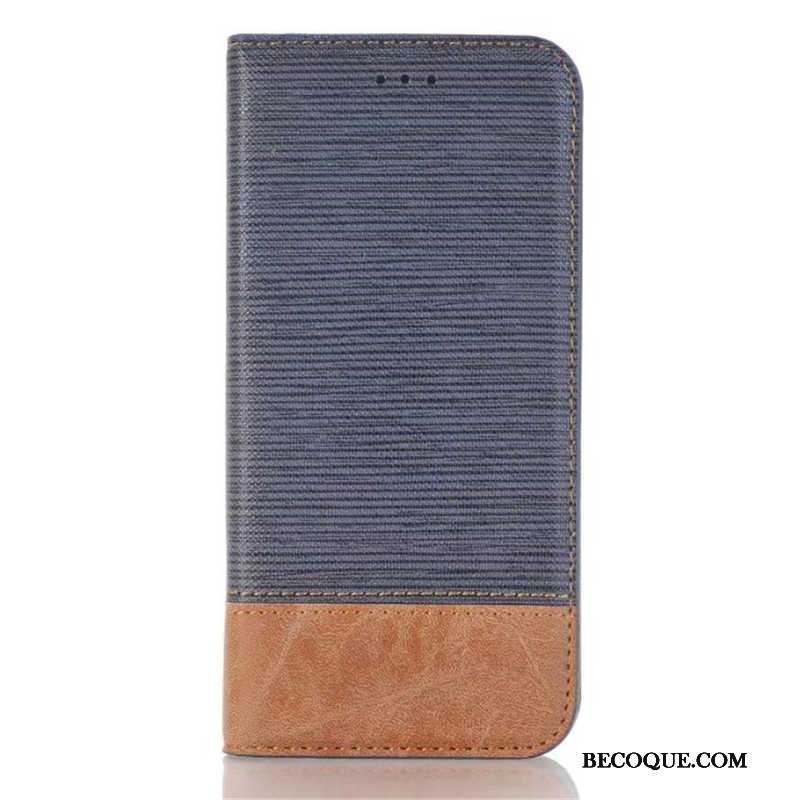 Samsung Galaxy S8 Coque Gris Étui En Cuir Automatique Protection Bicolore Carte