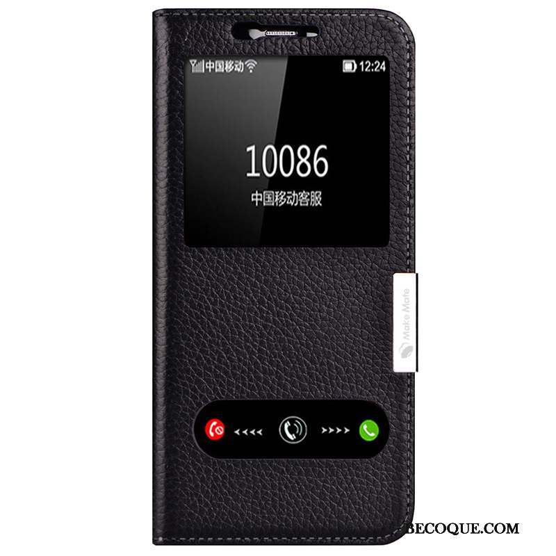 Samsung Galaxy S8 Coque Incassable Protection Cuir Véritable De Téléphone Housse