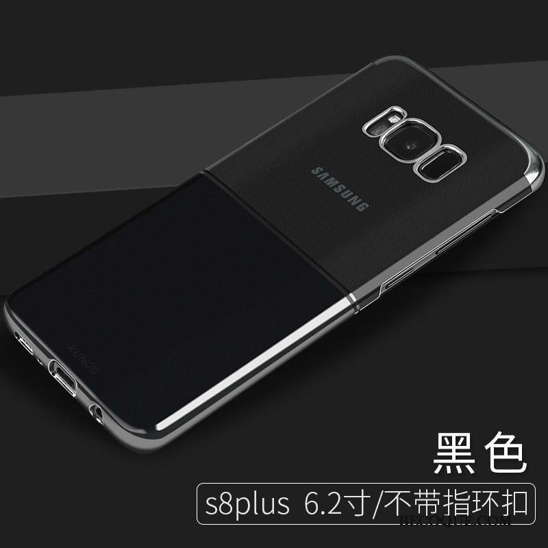 Samsung Galaxy S8+ Coque Incassable Une Agrafe Étui Anneau Noir Protection