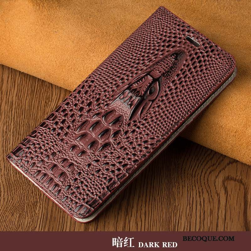 Samsung Galaxy S8 Coque Luxe Incassable Marron Housse Étui Protection