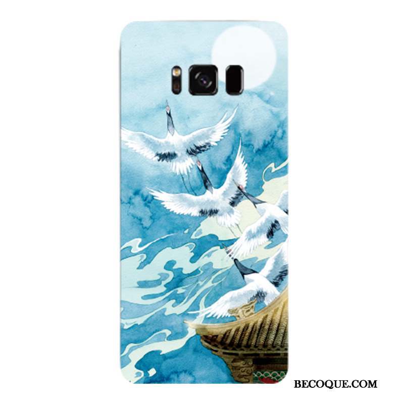 Samsung Galaxy S8+ Coque Multicolore Amoureux Étui Incassable Tout Compris Marque De Tendance