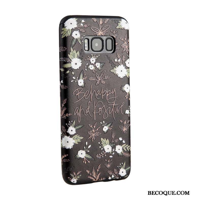 Samsung Galaxy S8+ Coque Multicolore Ornements Suspendus Protection Silicone Fluide Doux