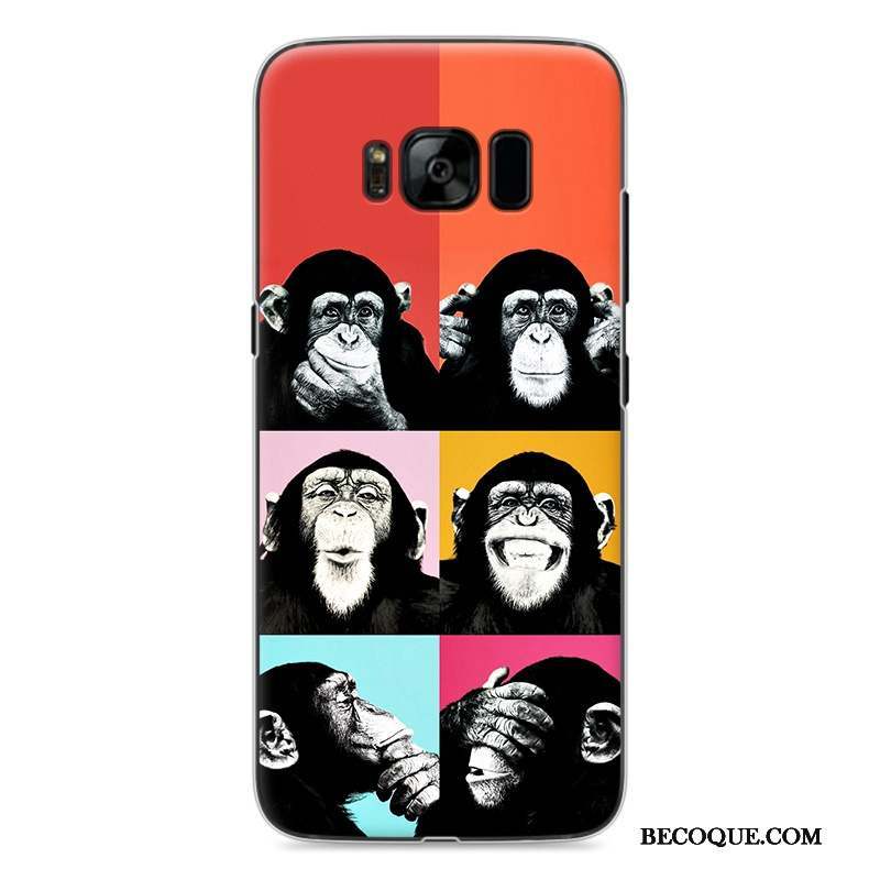 Samsung Galaxy S8 Coque Personnalité Amoureux Multicolore De Téléphone Étui