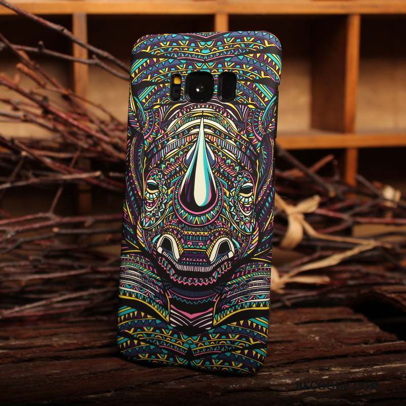 Samsung Galaxy S8 Coque Personnalité Dessin Animé Difficile Marque De Tendance Protection Créatif