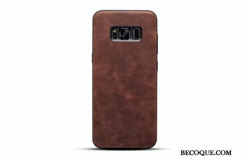 Samsung Galaxy S8 Coque Protection Cuir Fluide Doux Étui Téléphone Portable Modèle Fleurie