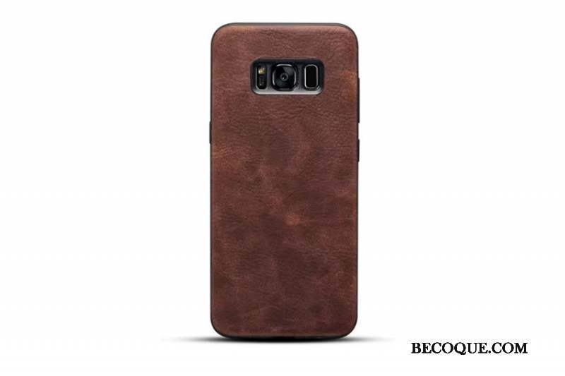 Samsung Galaxy S8 Coque Protection Cuir Fluide Doux Étui Téléphone Portable Modèle Fleurie