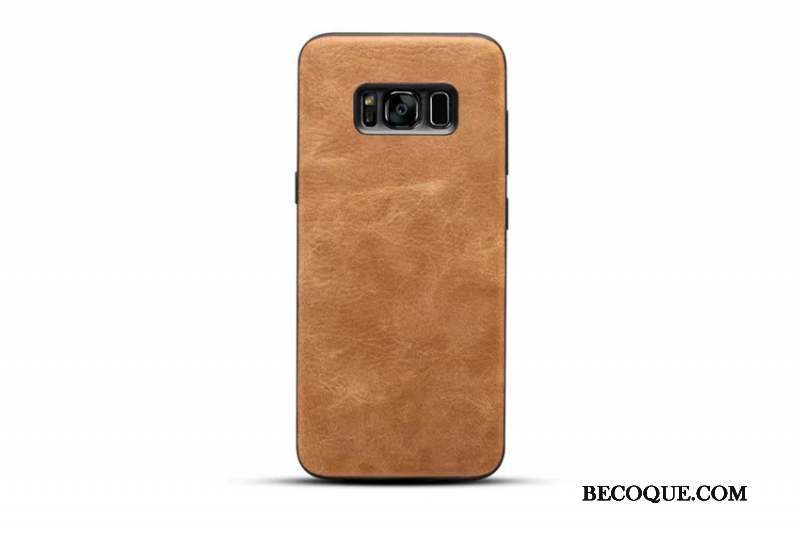 Samsung Galaxy S8 Coque Protection Cuir Fluide Doux Étui Téléphone Portable Modèle Fleurie